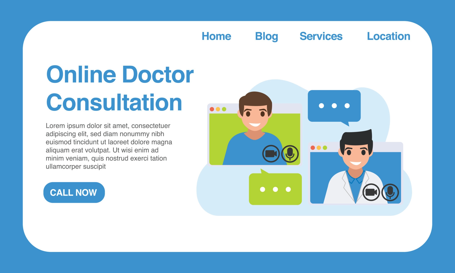 طراحی سایت پزشکی ارزان و حرفه ای