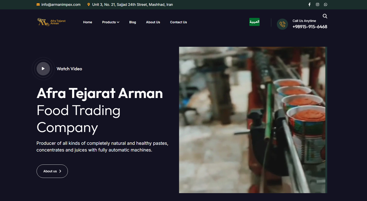 سایت ساز آرت دیزاین | طراحی سایت راحت و ارزان