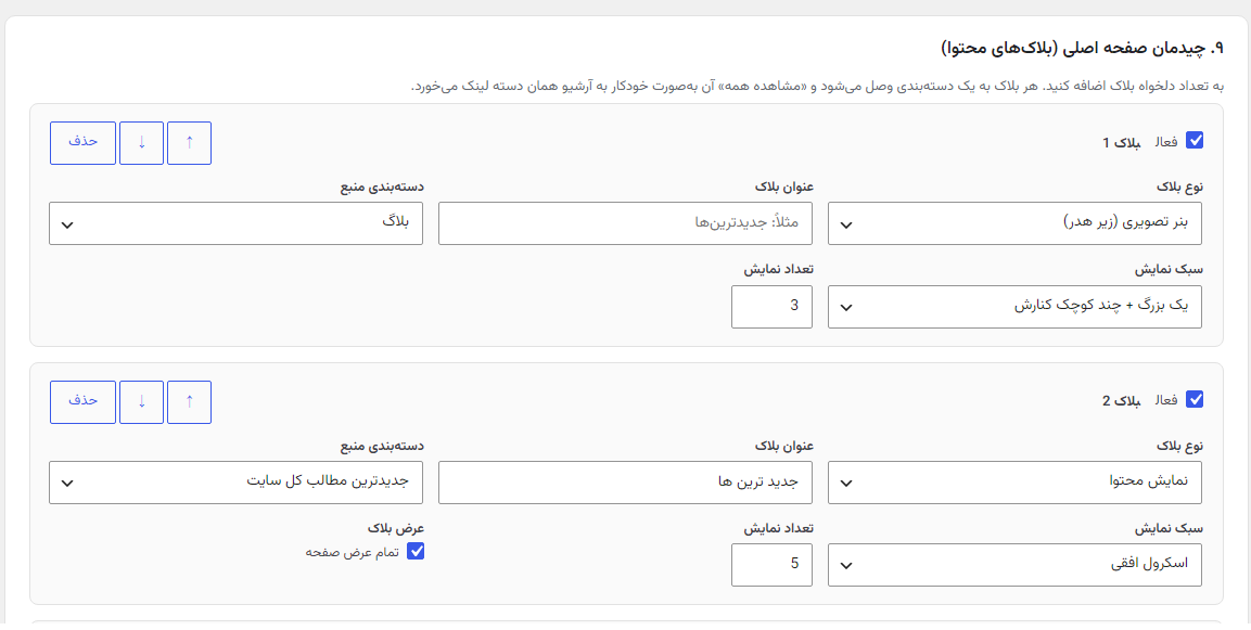 قالب خبری و وبلاگ وردپرس - آرت بلاگ